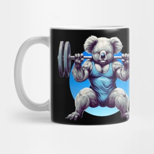 take the risk or loose the chance - powerlifting koala Mug